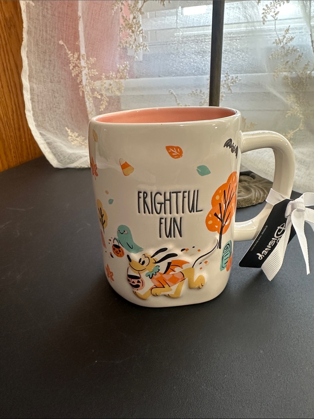 Disney Ray Dunn, frightful fun Pluto, coffee mug